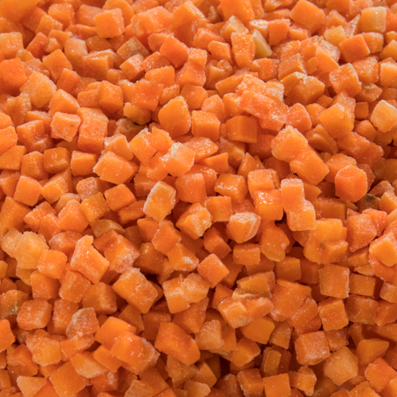 IQF carrots cubes