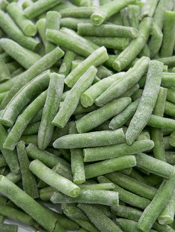 What does the quality of quick-frozen vegetables depend on?