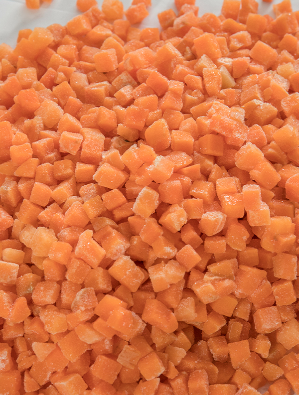 IQF Carrot Cubes